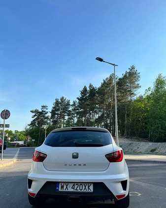 Seat Ibiza cena 31000 przebieg: 144000, rok produkcji 2009 z Warszawa małe 121